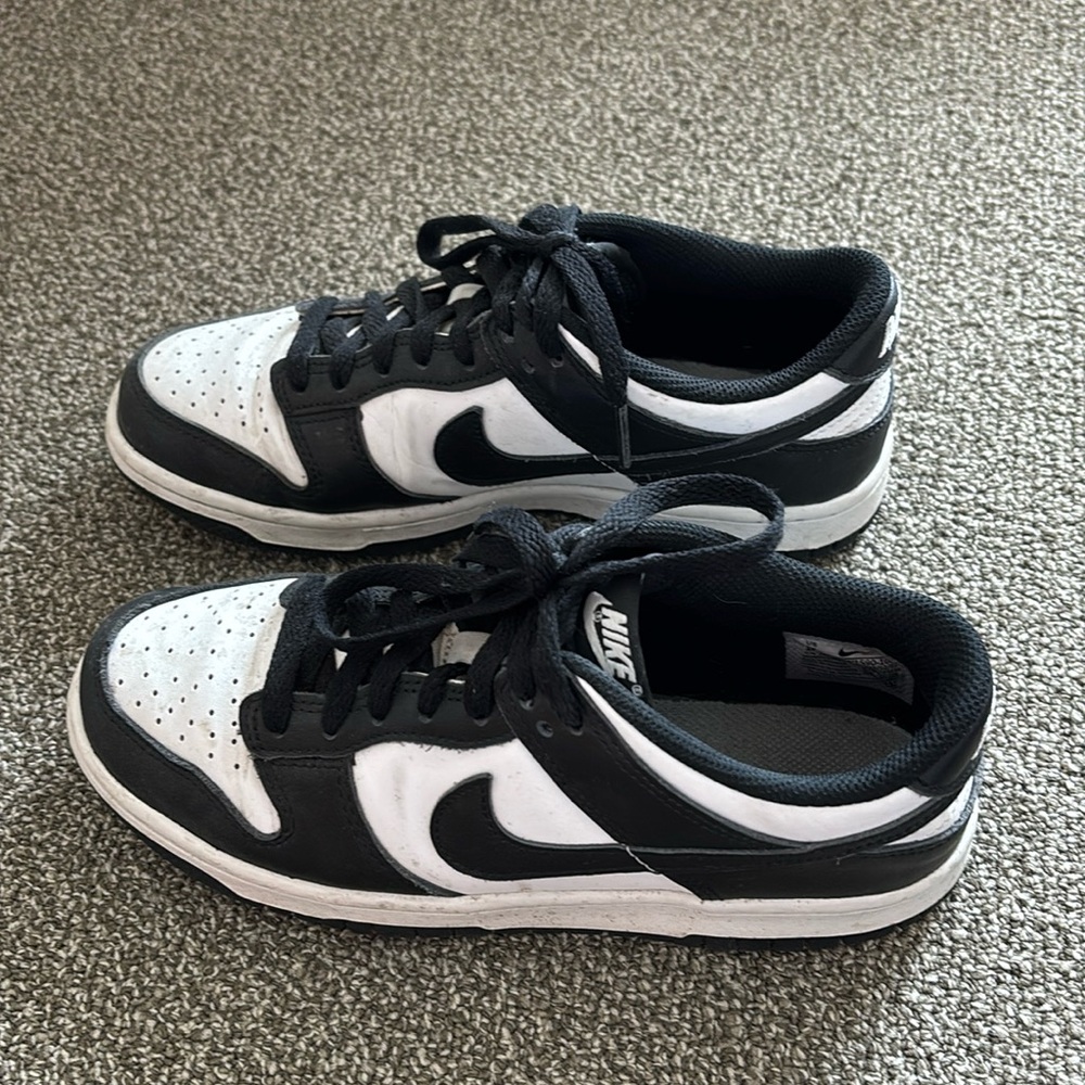 Kids Black and White Sneakers